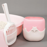 Cat Litter Scoop with Holder Set Cheese Mango 14v - Cat Factory Au