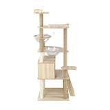 Cat Tree 174cm Cat Tower with Cat Scratching Post and Cat Condo - Cat Factory Au