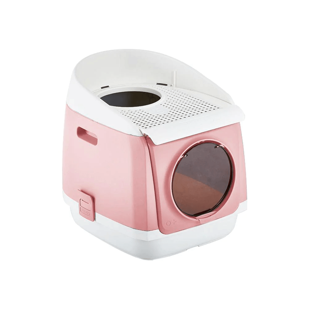 PAKEWAY Tomcat Pink Free Cabin Cat Litter Box - Cat Factory Au