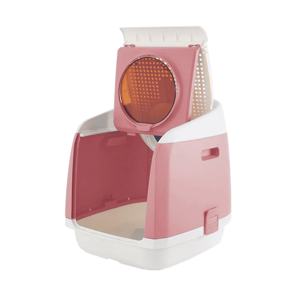 PAKEWAY Tomcat Pink Free Cabin Cat Litter Box - Cat Factory Au