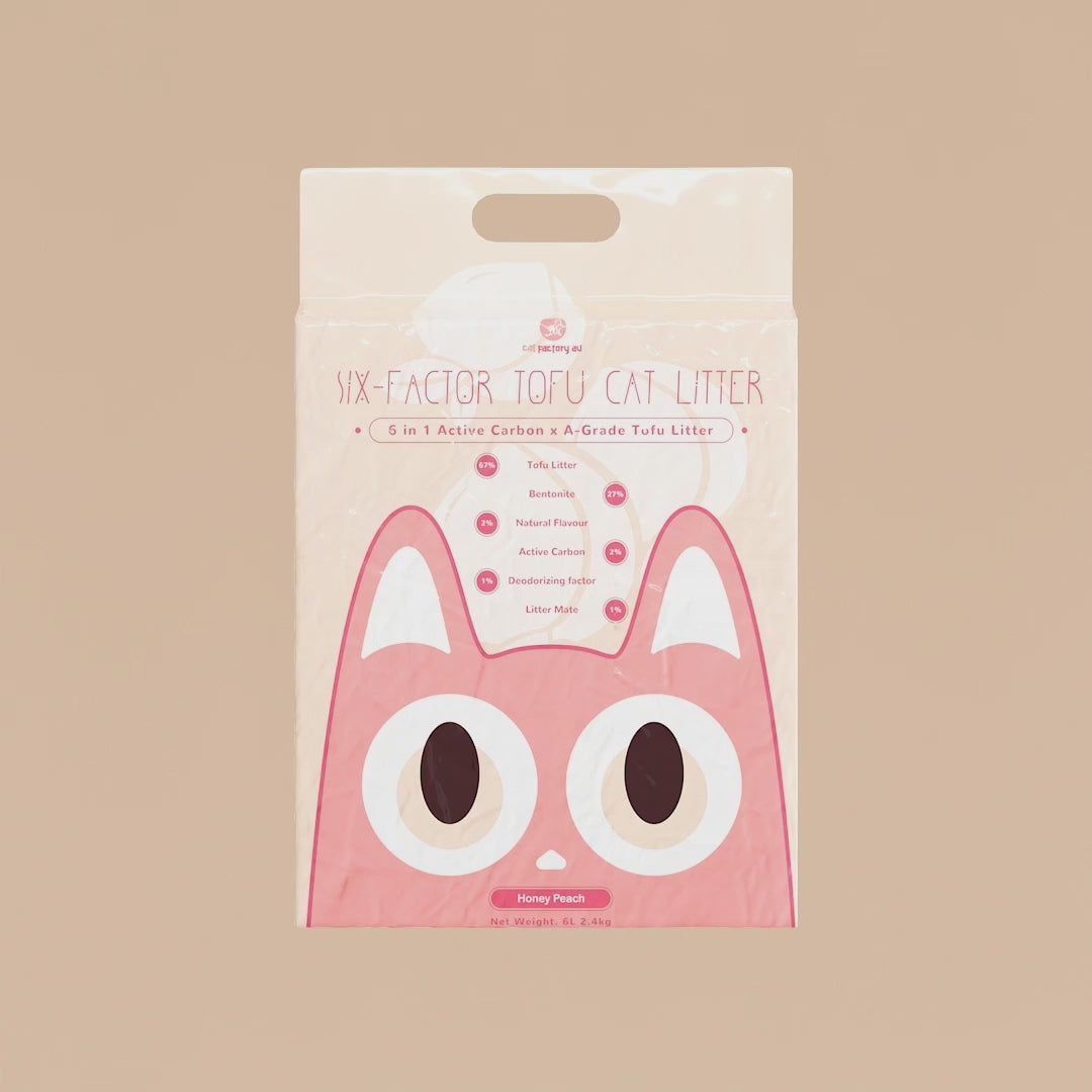 [Cat Factory AU] Six-Factor Tofu Cat Litter - Peach