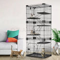 Large 5 Level Wired Pet Enclosure For Cats & Rabbits