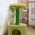 Sunflower Cat Tree Scratching Post