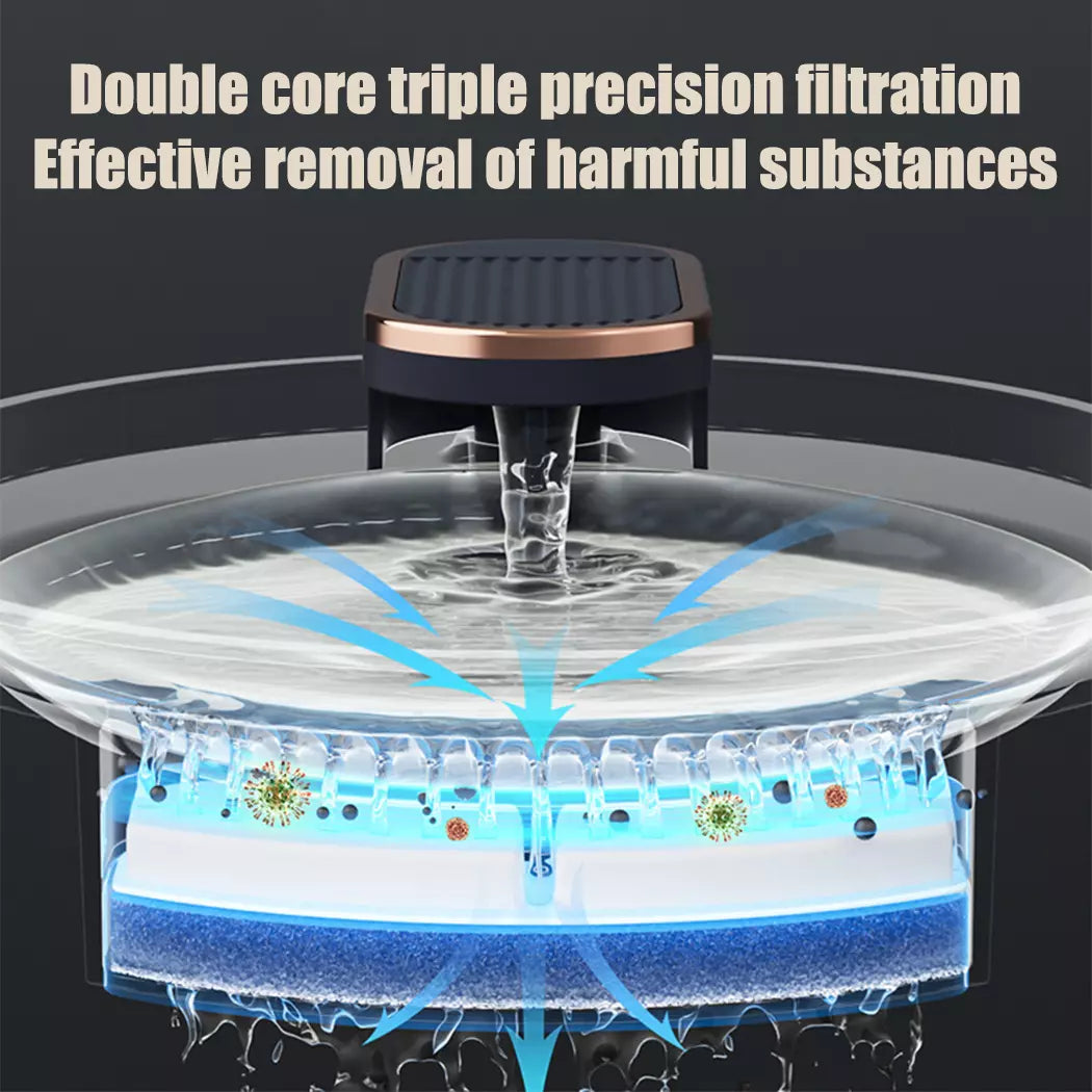 3L Automatic Electric Pet Water Fountain with Filter