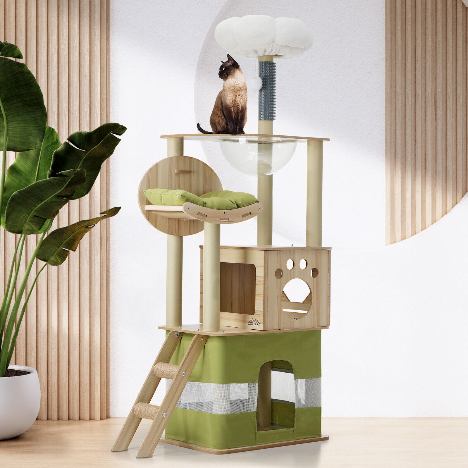160cm Cat Tree/Tower Scratching Post Scratcher Condo House Bed Furniture