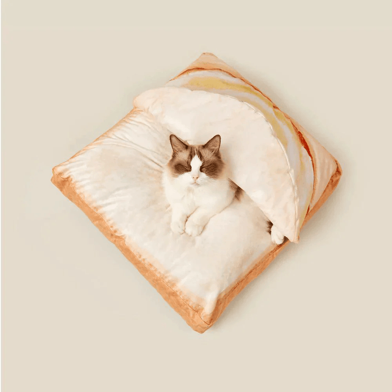 Snug Cat Bed (Bread / Croissant / Toast / Avocado) - Cat Factory Au