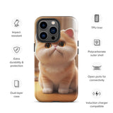 Tough Case for iPhone® - "Journey with Blook" - Cat Factory Au