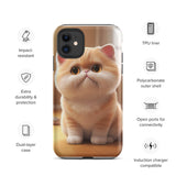 Tough Case for iPhone® - "Journey with Blook" - Cat Factory Au