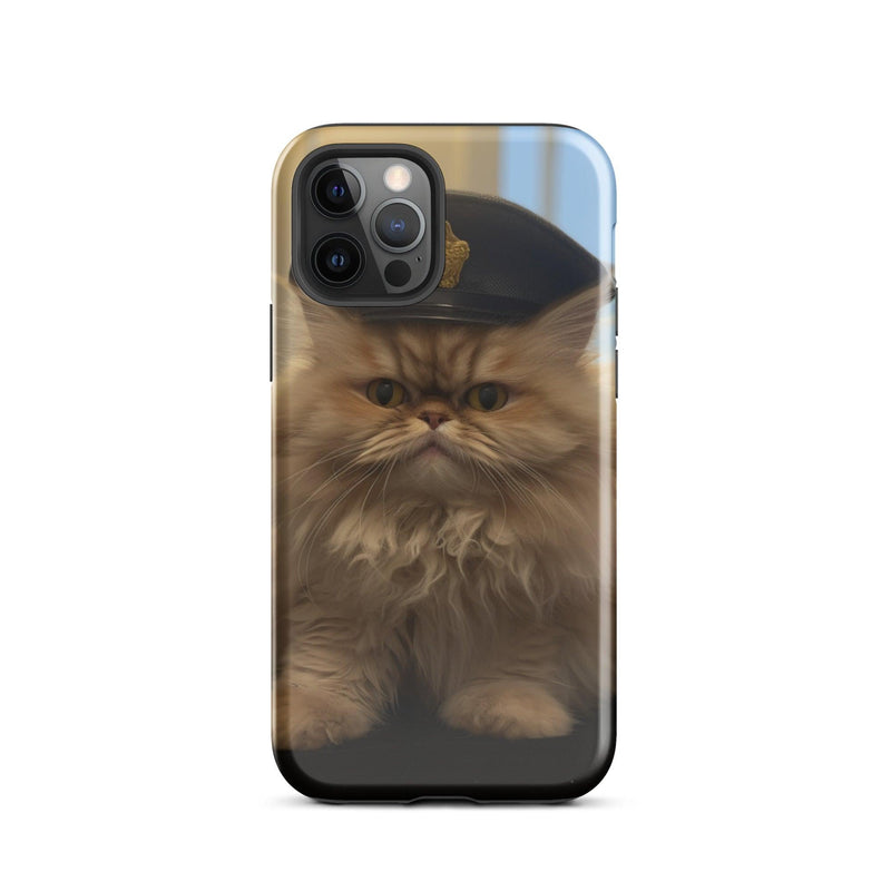 Tough Case for iPhone® - "Journey with Boss" - Cat Factory Au