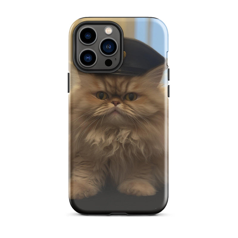Tough Case for iPhone® - "Journey with Boss" - Cat Factory Au