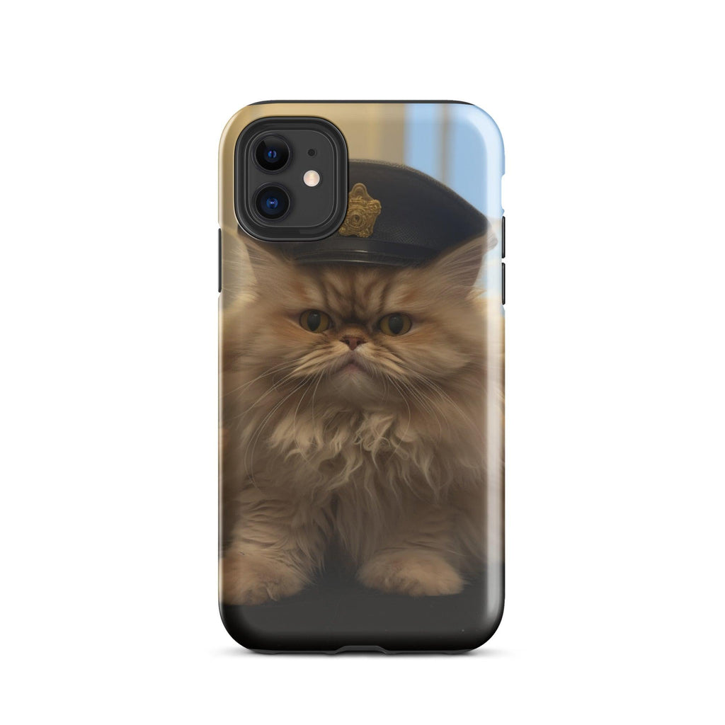 Tough Case for iPhone® - "Journey with Boss" - Cat Factory Au