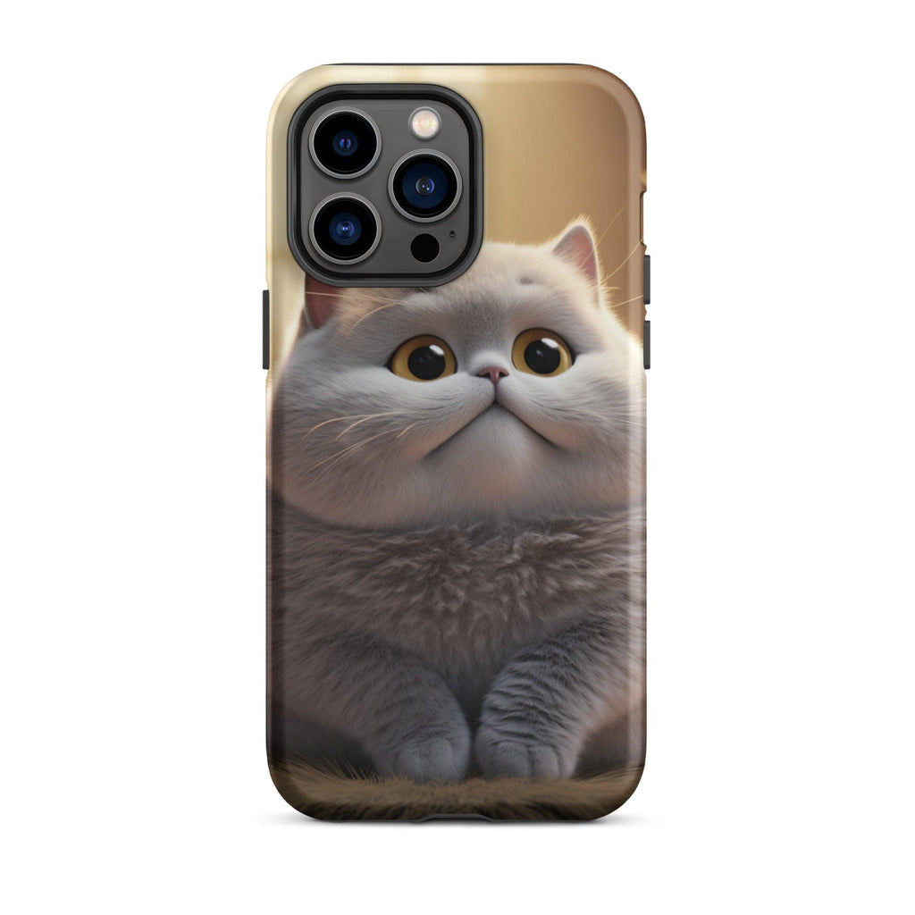 Tough Case for iPhone® - "Journey with Bulu Blu" - Cat Factory Au