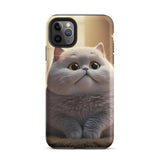 Tough Case for iPhone® - "Journey with Bulu Blu" - Cat Factory Au