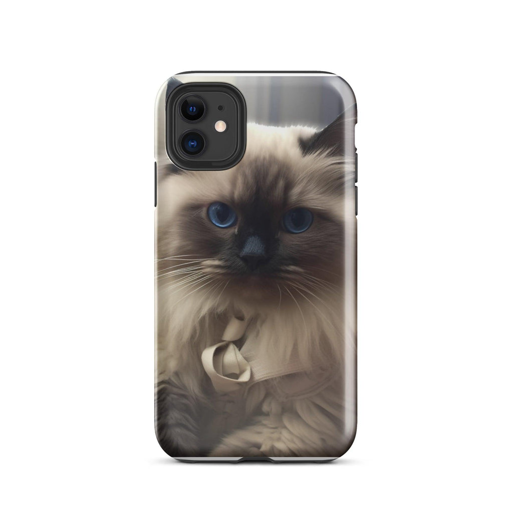 Tough Case for iPhone® - "Journey with Coins" - Cat Factory Au