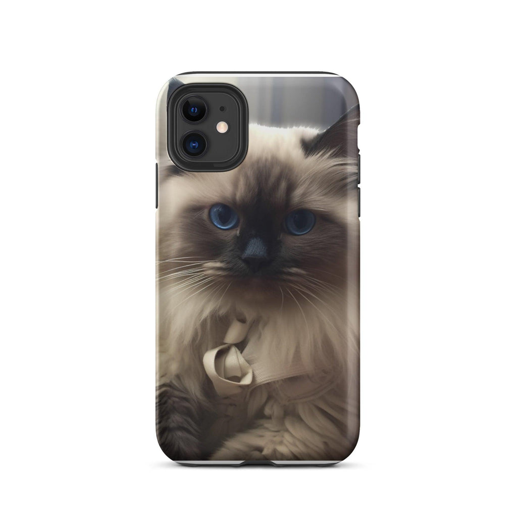Tough Case for iPhone® - "Journey with Coins" - Cat Factory Au