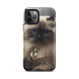 Tough Case for iPhone® - "Journey with Coins" - Cat Factory Au