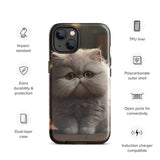 Tough Case for iPhone® - "Journey with Papa Seven" - Cat Factory Au