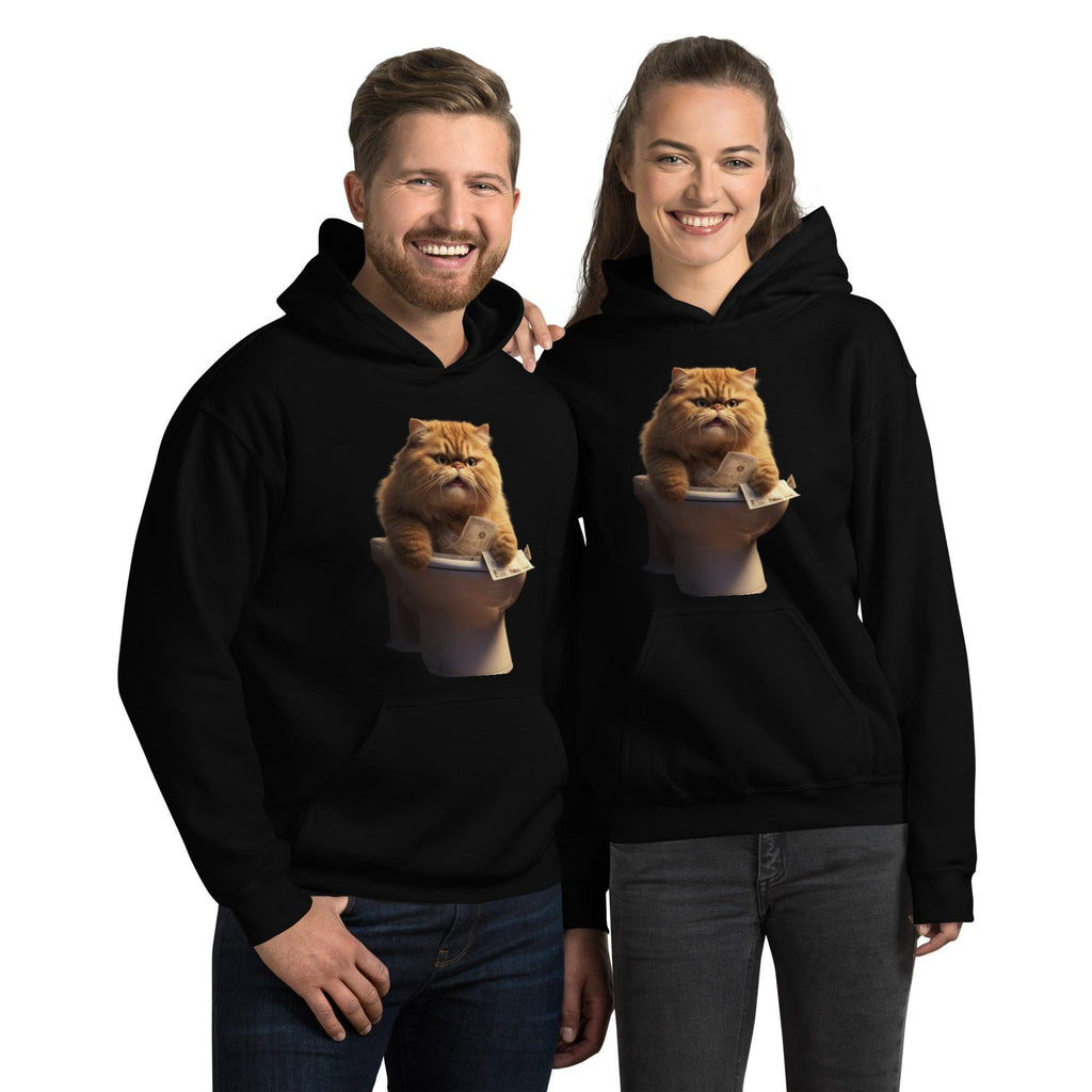Unisex Hoodie - "Trashy Throne" - Cat Factory Au