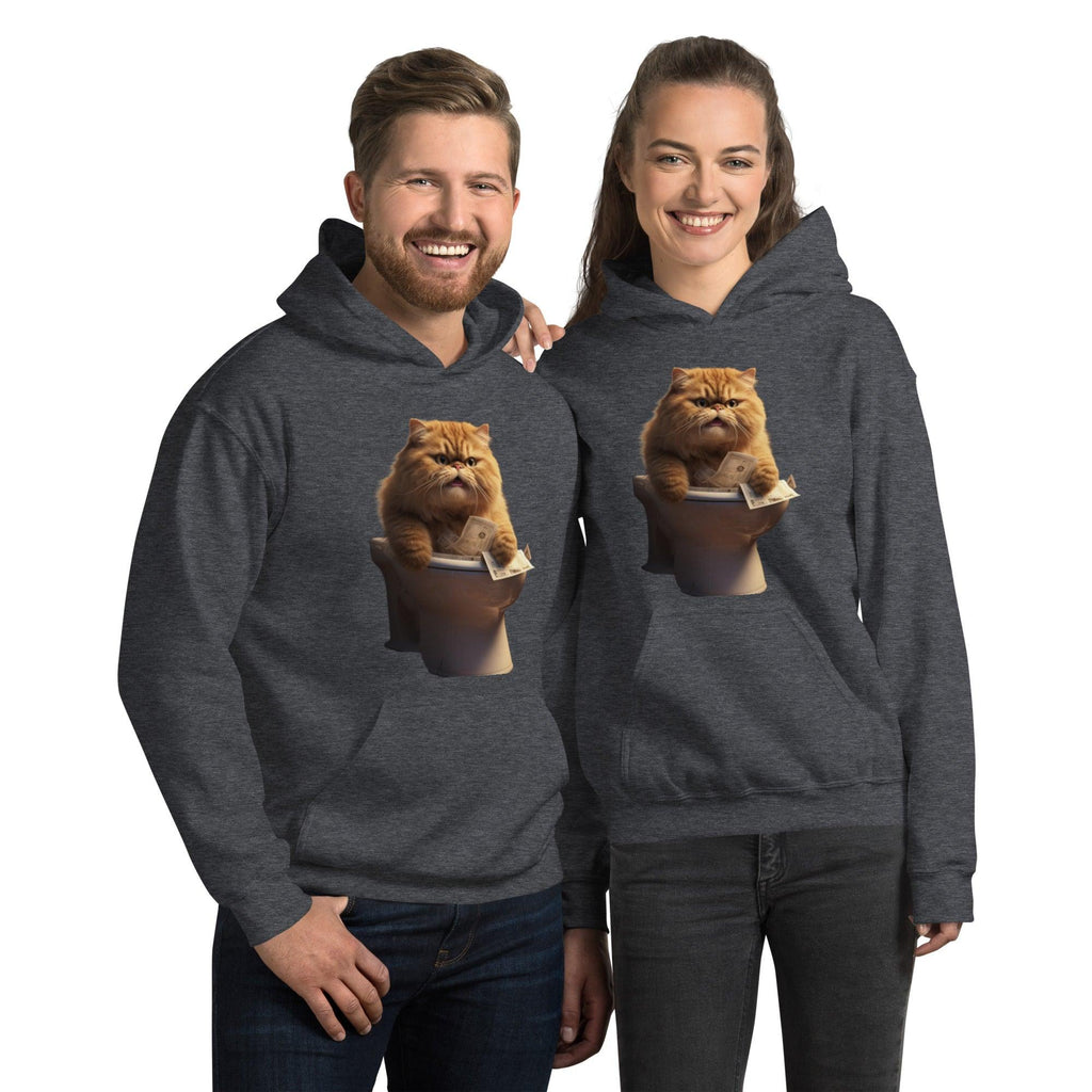 Unisex Hoodie - "Trashy Throne" - Cat Factory Au