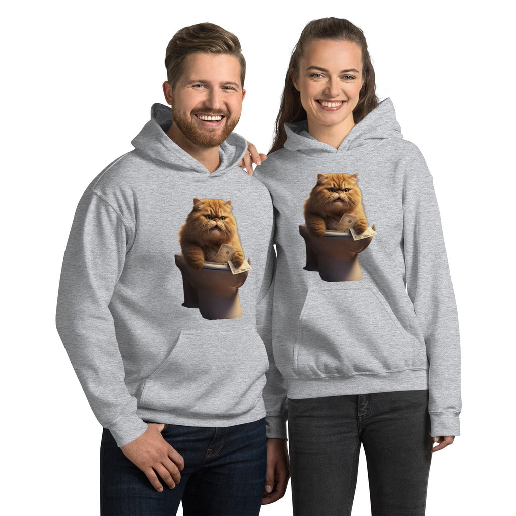 Unisex Hoodie - "Trashy Throne" - Cat Factory Au