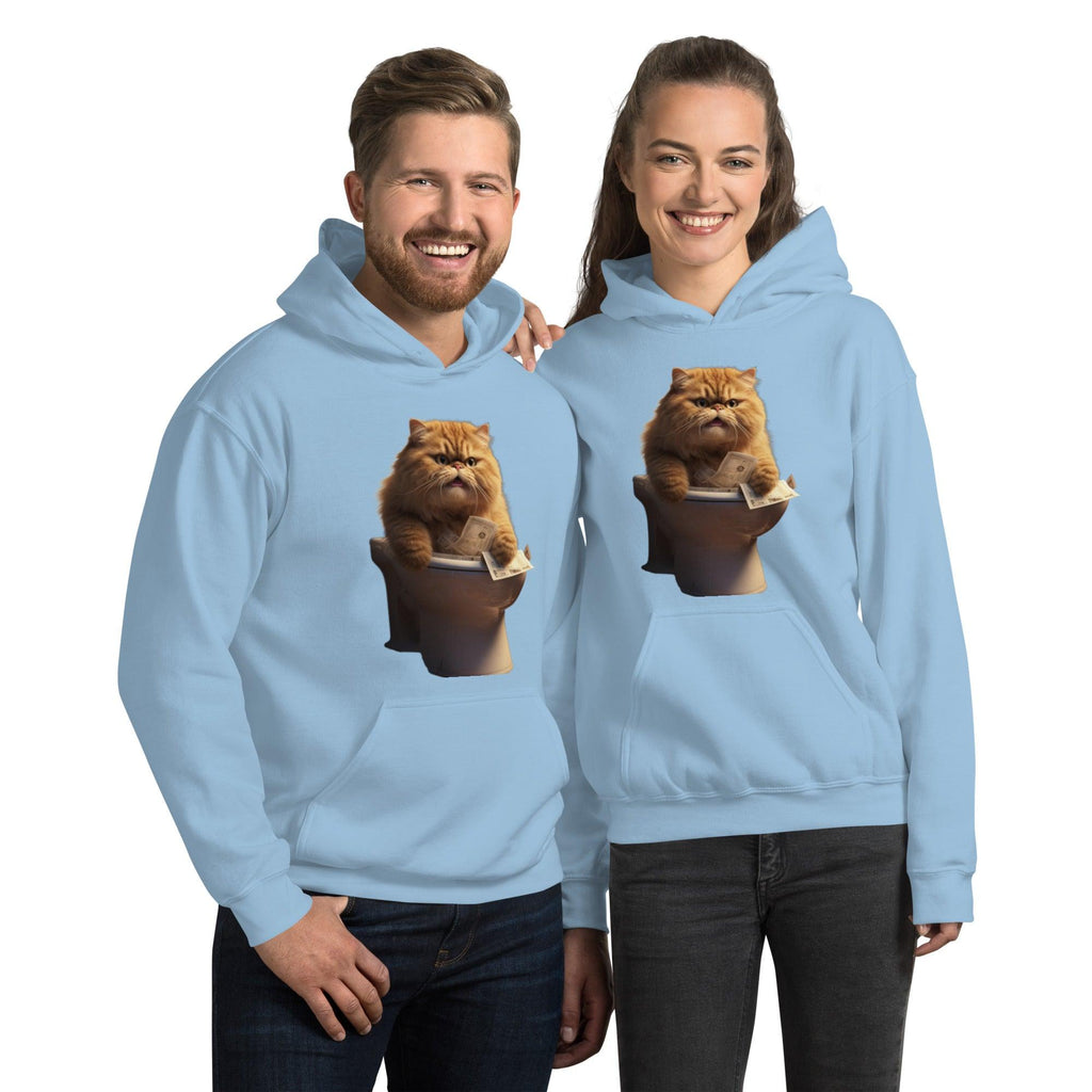 Unisex Hoodie - "Trashy Throne" - Cat Factory Au