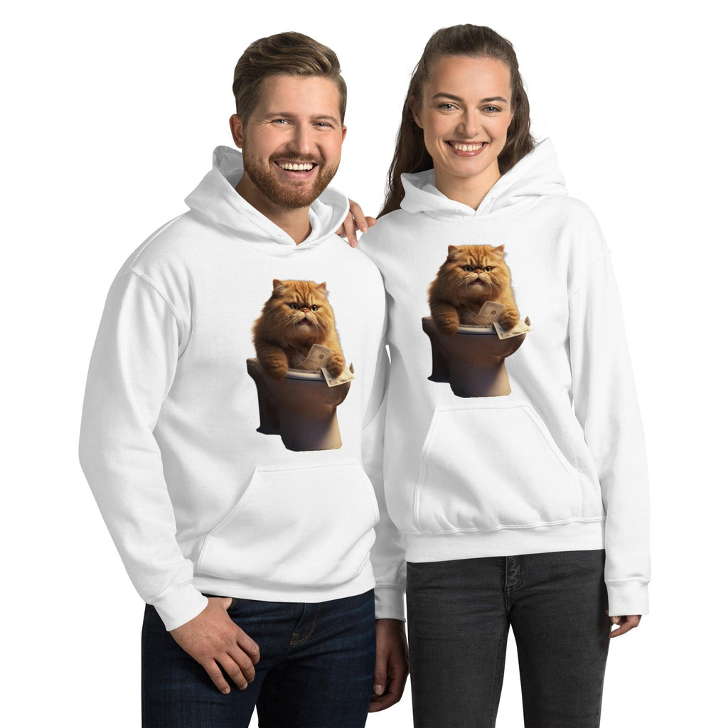 Unisex Hoodie - "Trashy Throne" - Cat Factory Au