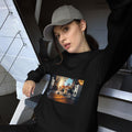 Unisex Sweatshirt - "Cat DJ Duets" - Cat Factory Au