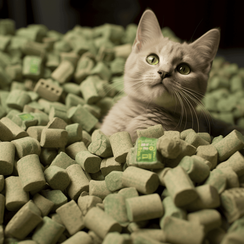 ZODIAC Green Tea Fruity Tofu Cat Litter 4x2.5kg - Cat Factory Au